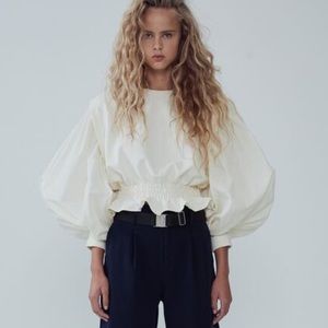 Rare Zara Combination Sweatshirt